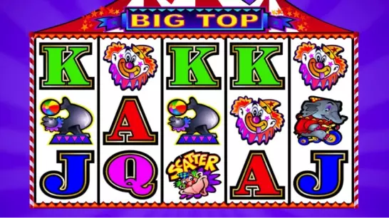 Big Top slot with multiplier